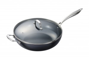 Kyocera_Ceramic Cookware_Wok with Lid