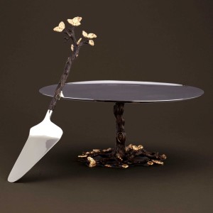 L’Objet Mullbrae Cake Stand and Server, L'Objet is a an existing brand at Las Vegas Market