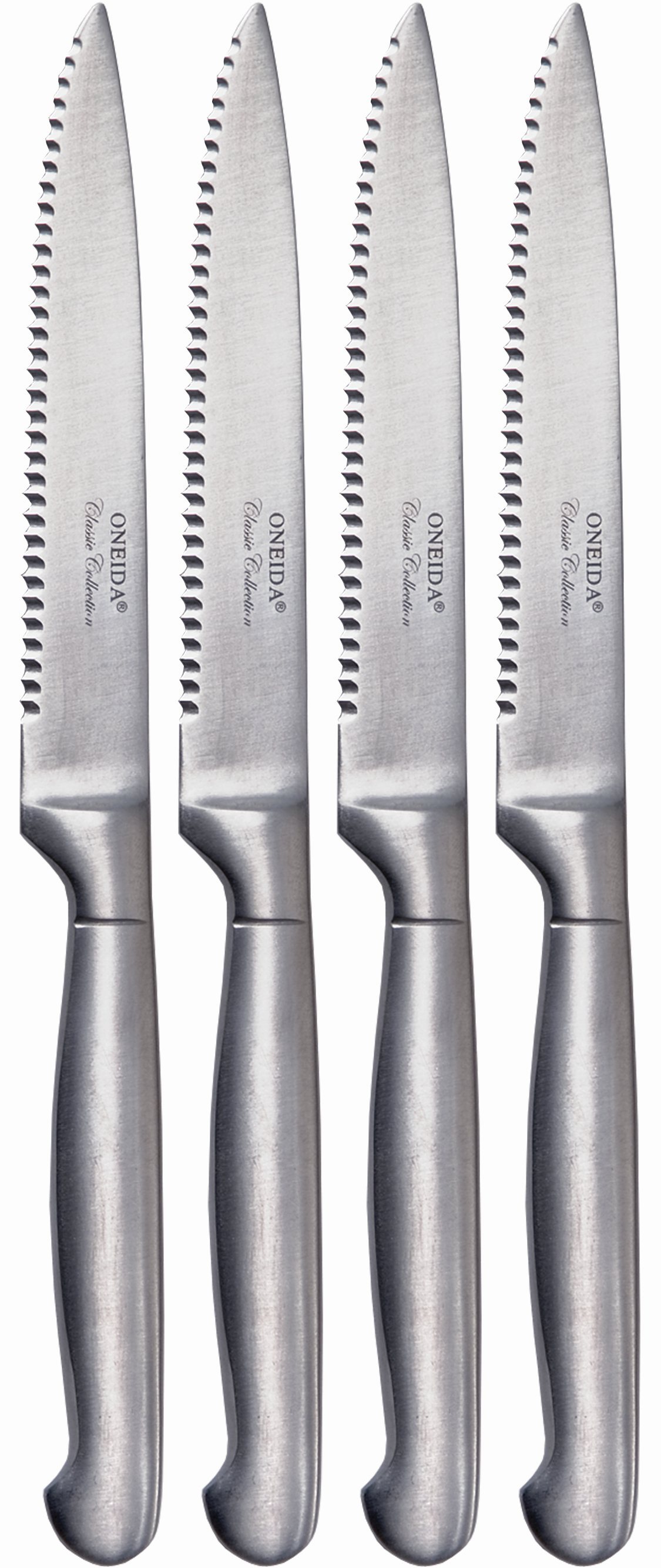 4-Piece Classic Stainless Steel Steak Knife Set from Oneida - Kitchenware  News & Housewares ReviewKitchenware News & Housewares Review